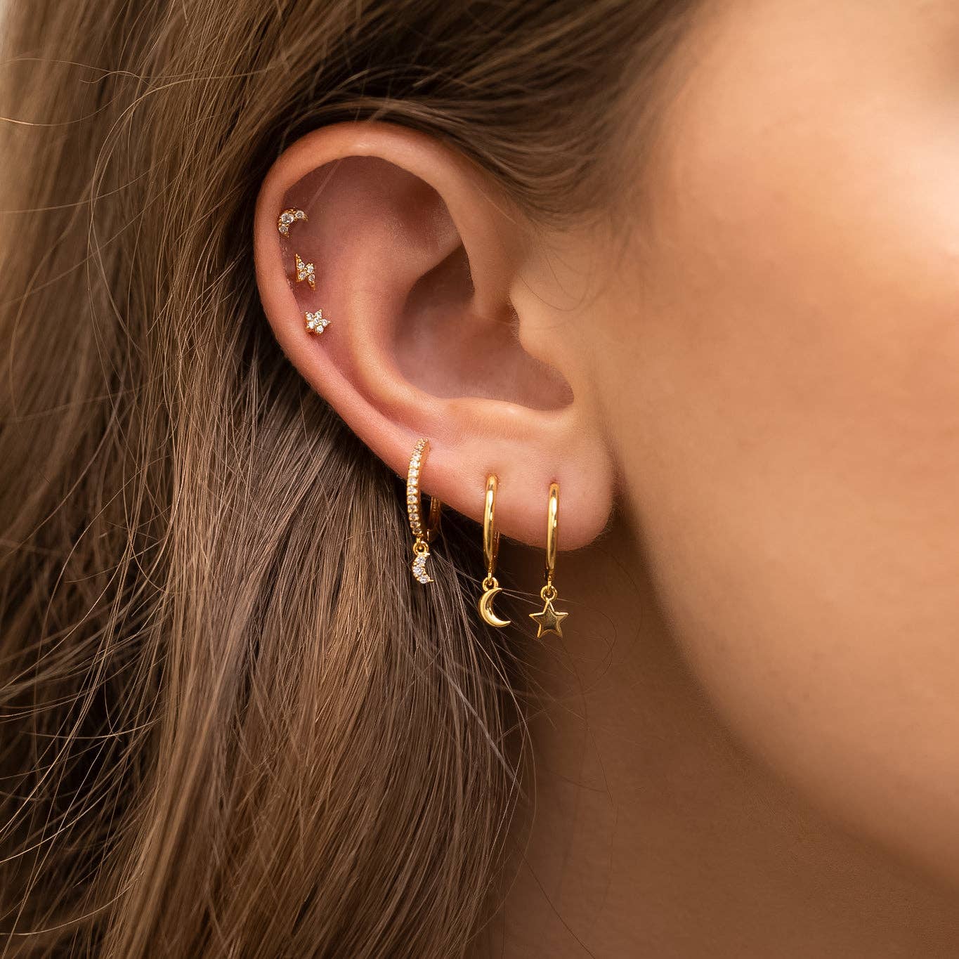 Girls Crew - Wholesale Hoop Earrings - Hyperspace Mini Hoops8