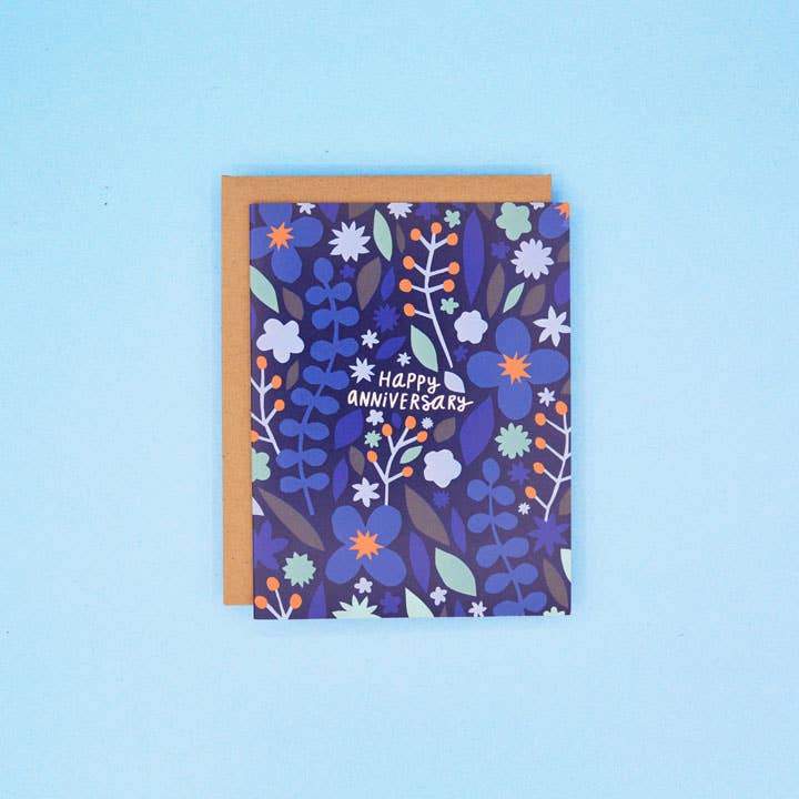 Badger & Burke - Wholesale Anniversary Card - Meadow Anniversary - Greeting Card1