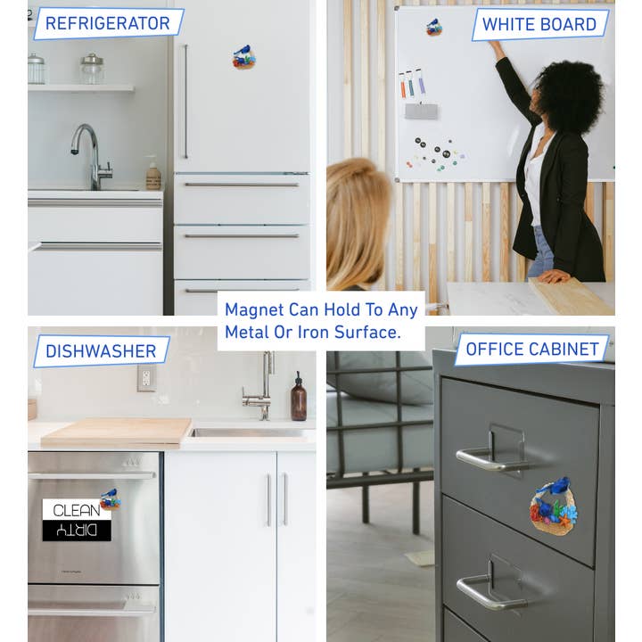 Cota Global - Wholesale Magnet - Resin Magnet - Sand Reef - Ray4