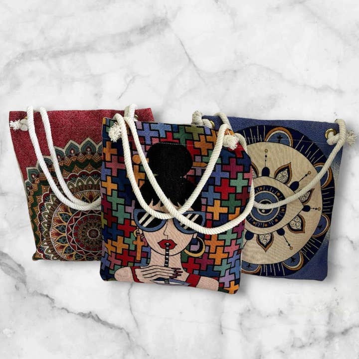 Hecho a mano - Wholesale Tote Bag - Women's - Turkish handbags