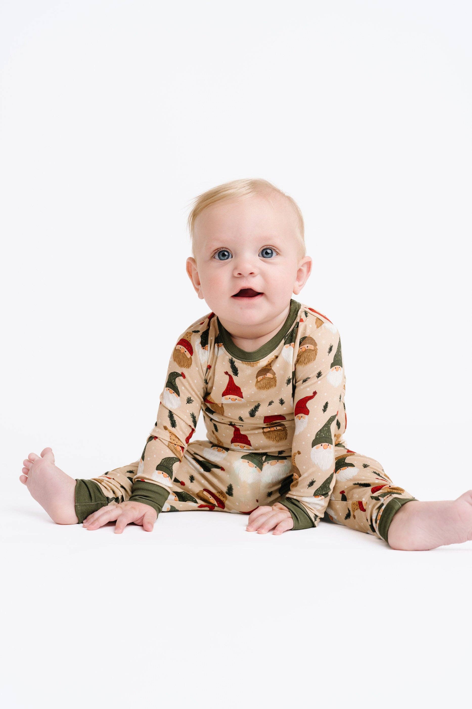 Little One Shop - Wholesale Sleepwear Set - Kids - Cozy Gnomes Bamboo Set8
