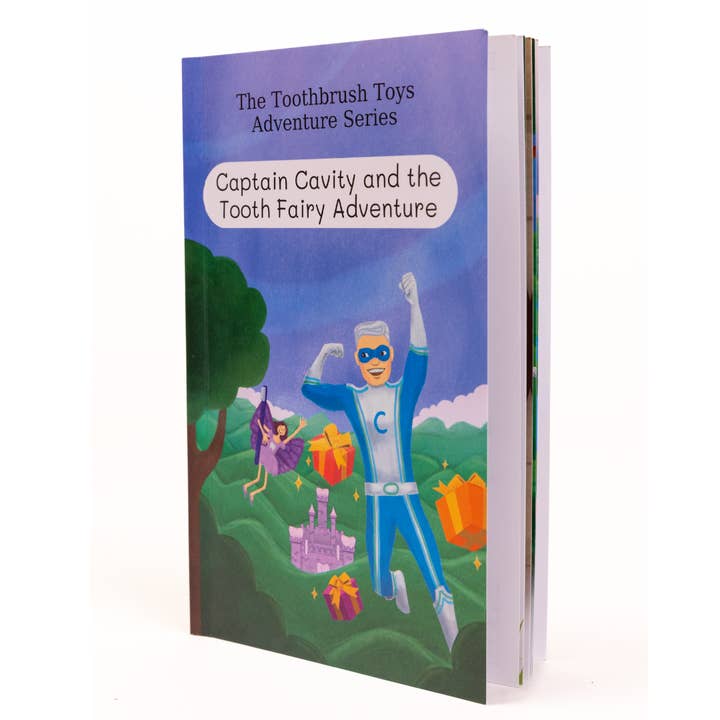 Storybook: Captain Cavity and the Tooth Fairy Adventure for wholesale by Toothbrush Toys