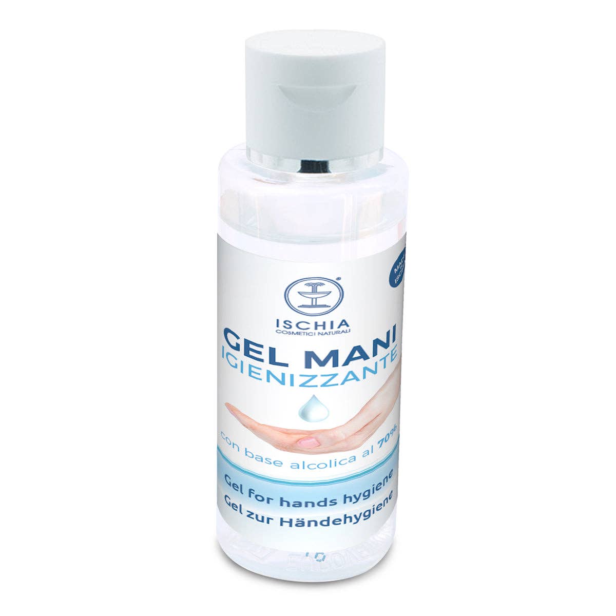 ISCHIA COSMETICI NATURALI - Wholesale Hand Sanitizer - Hand Sanitizing Gel - 50 ml with 70% alcohol base0