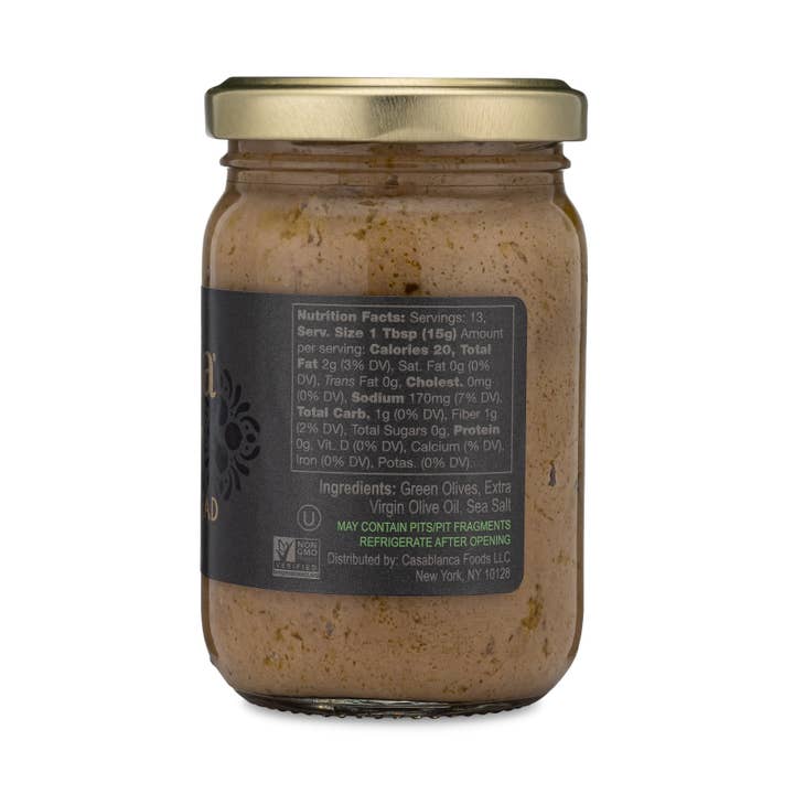 Mina - Wholesale Tapenade - 7 oz Green Olive Spread1