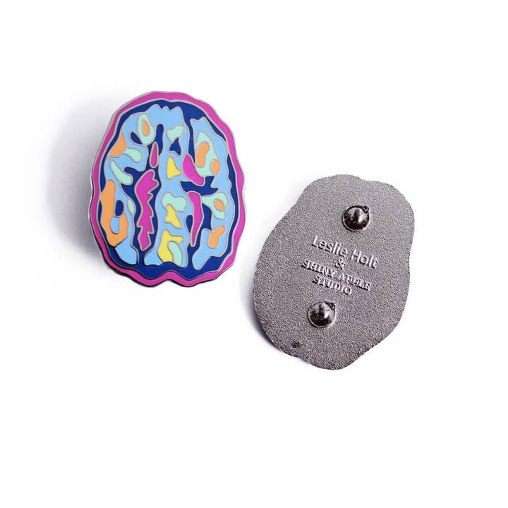 Neuro Blooms - Wholesale Lapel Pin/Button - ADHD Enamel Pins2