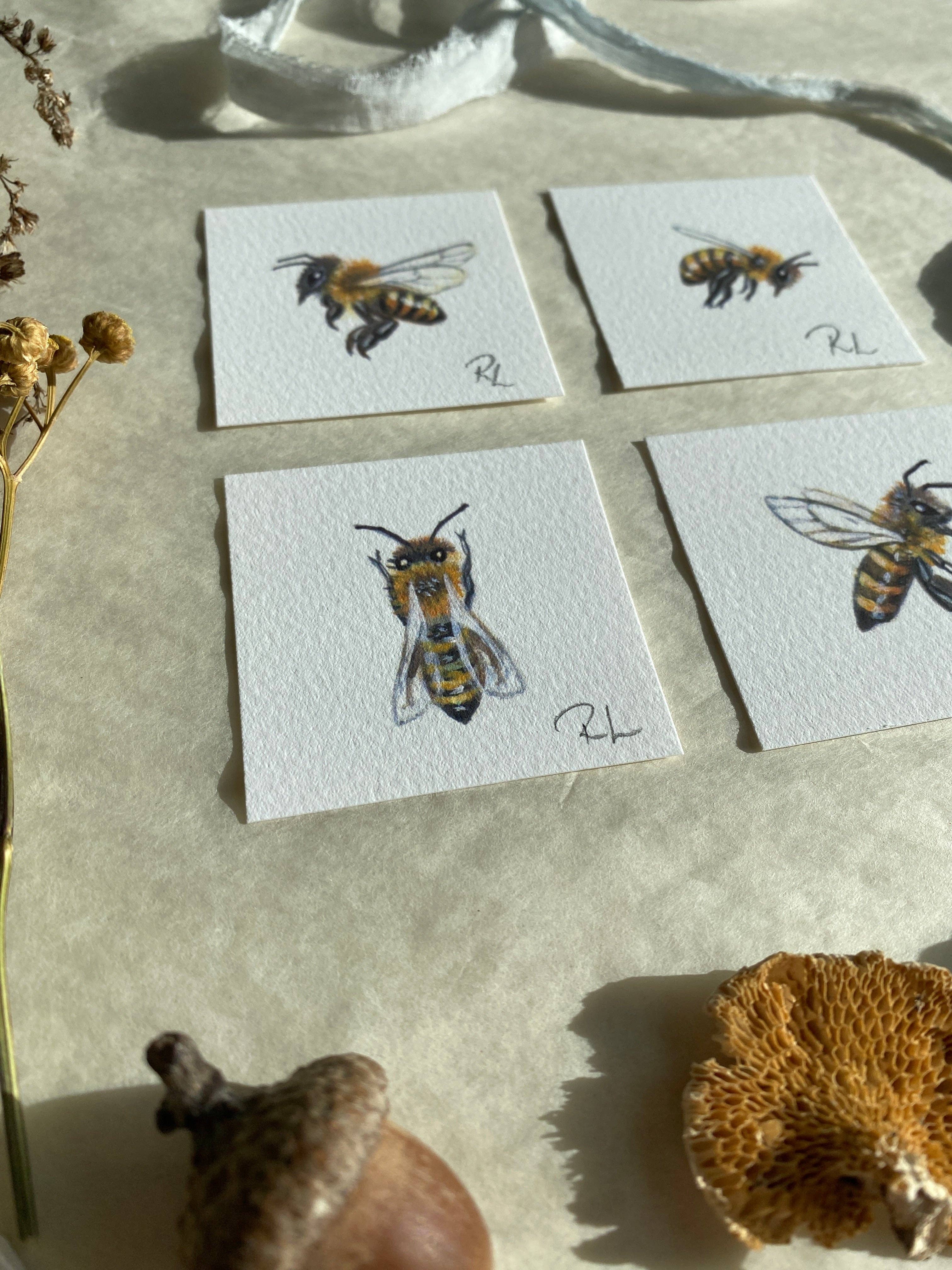 Rebekah Lowell Creative Studio - Wholesale Art Print - Honeybees Little Print9