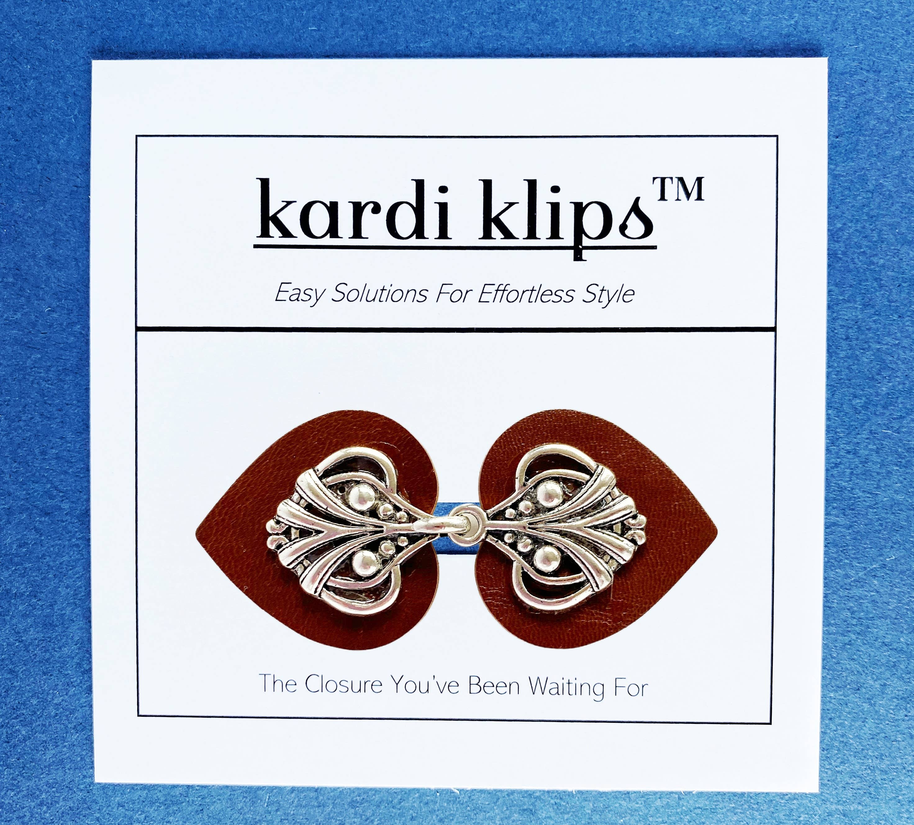 Kardiklips -Dress Clips & Cloak Clasps that give you closure you need.