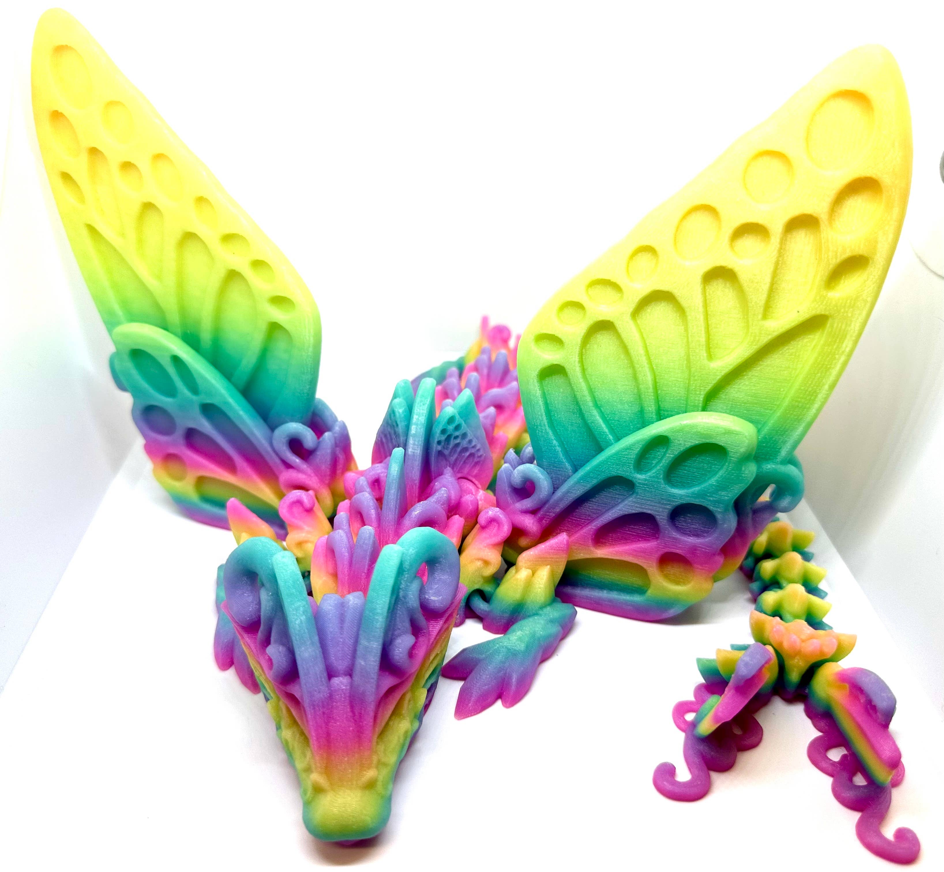 Ruby’s dragons - Vente Figurine – enfant - Grands dragons avec ailes imprimés en 3D — couleurs assorties7