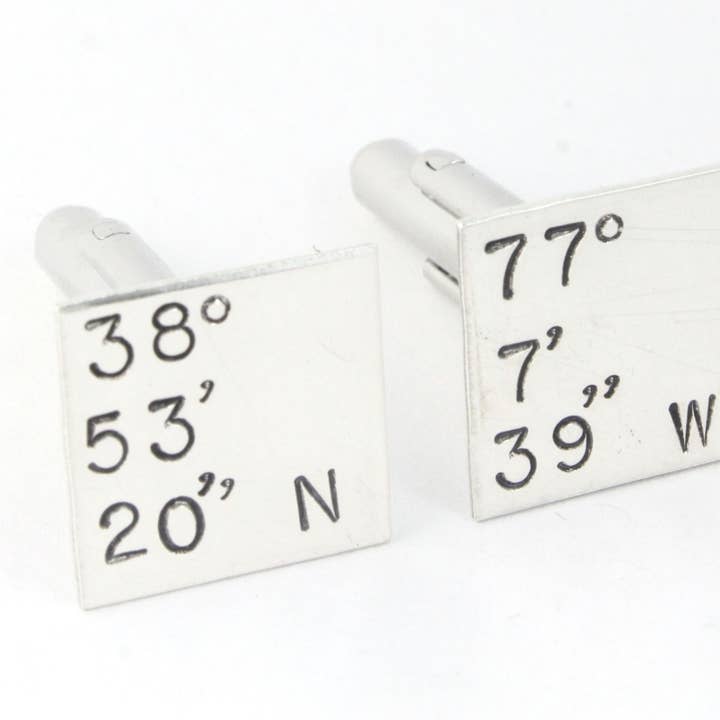 Sterling Silver Coordinates Cufflinks for Special Occasions for wholesale by The Silver Diva