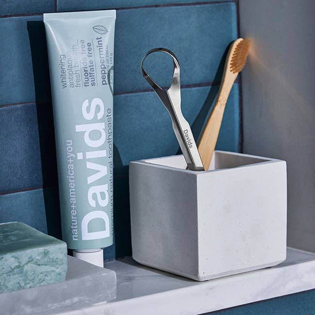 Davids Natural Toothpaste - Wholesale Tongue Scraper - Davids professional tongue scraper5