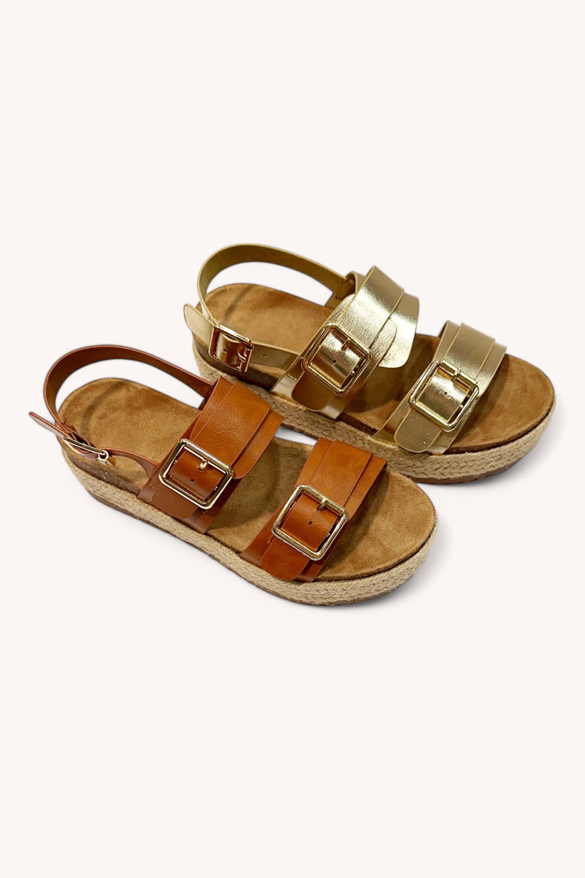 CCOCCI - Wholesale Sandals - Women's - BRAKE-07 DOUBLE BUCKLE STRAP ESPADRILLES PLATFORM3