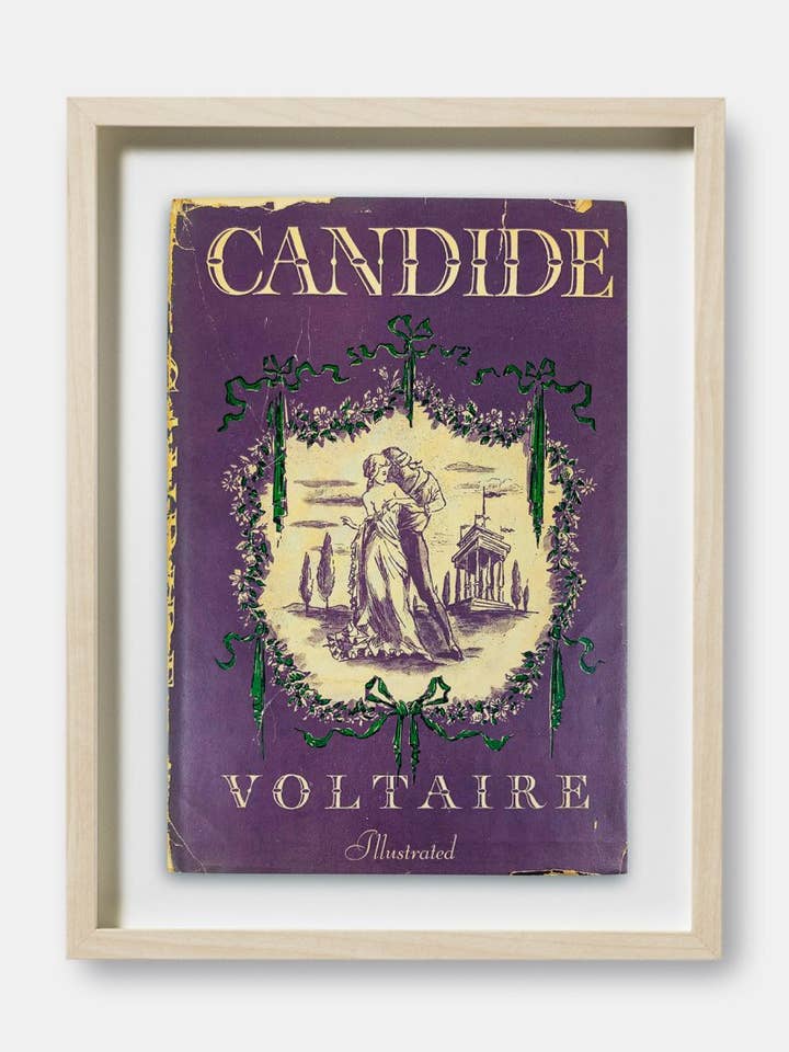Candide von Voltaire Buchcover-Druck für den Großhandel von The Curious Desk