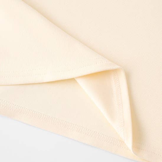 HIDDENBRAND - Wholesale T-Shirt - Women's - Essential basic plain fitted cotton blend crewneck tee14