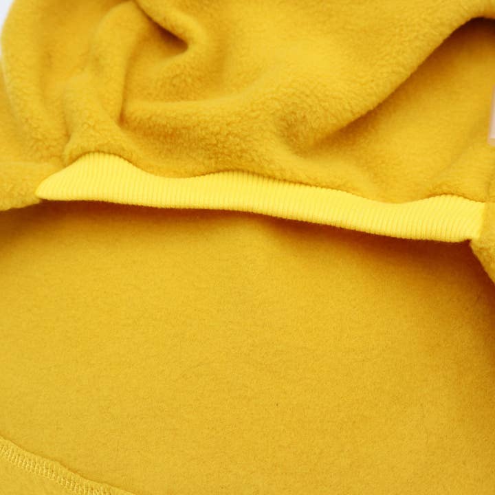 Distinguish Me - Wholesale Pet Sweater - Dog - Handmade Fleece Dog Jumper | Yellow4