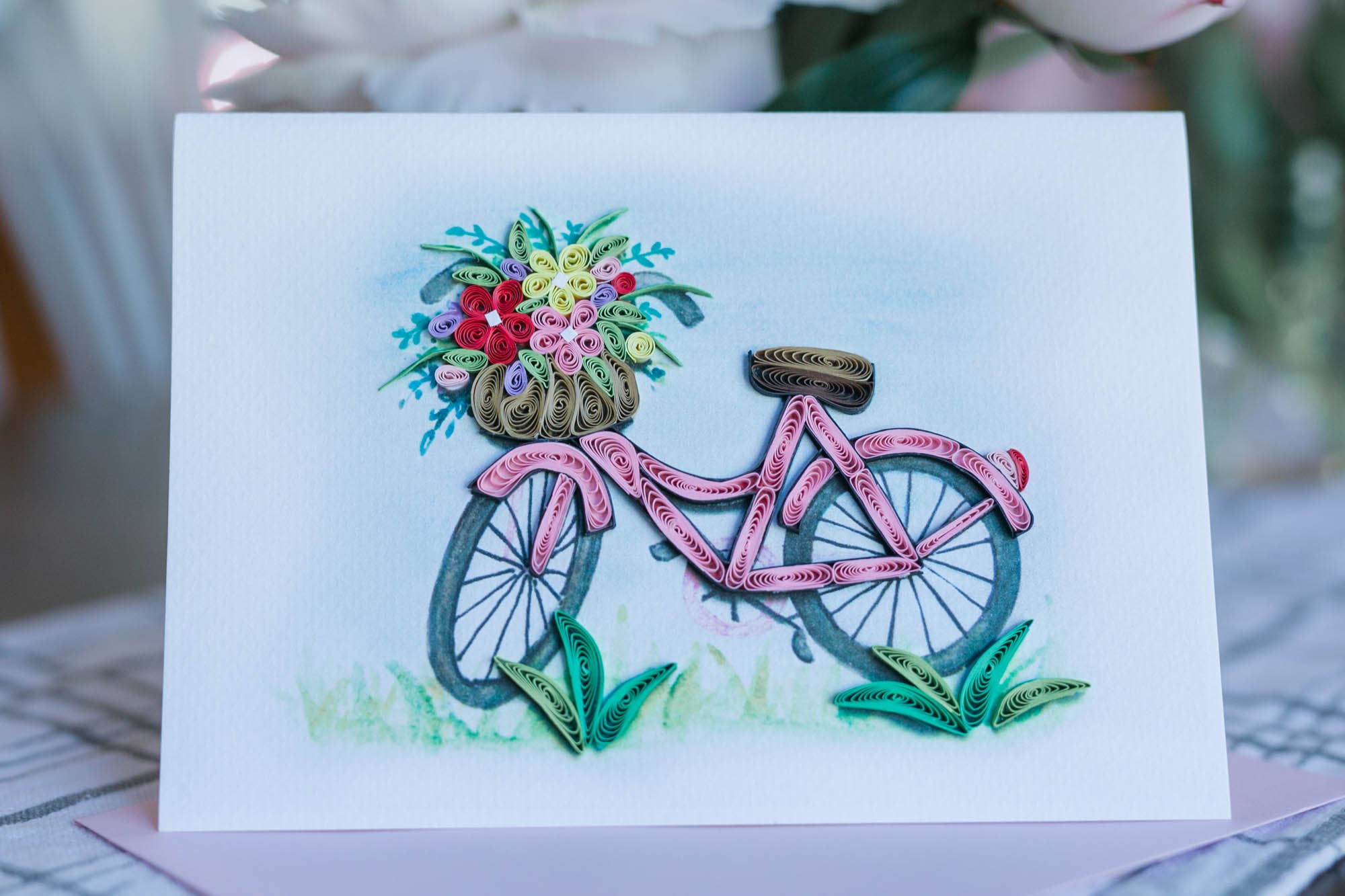 UViet Store - Wholesale Everyday Greeting Card - Bicycle Bouquet1