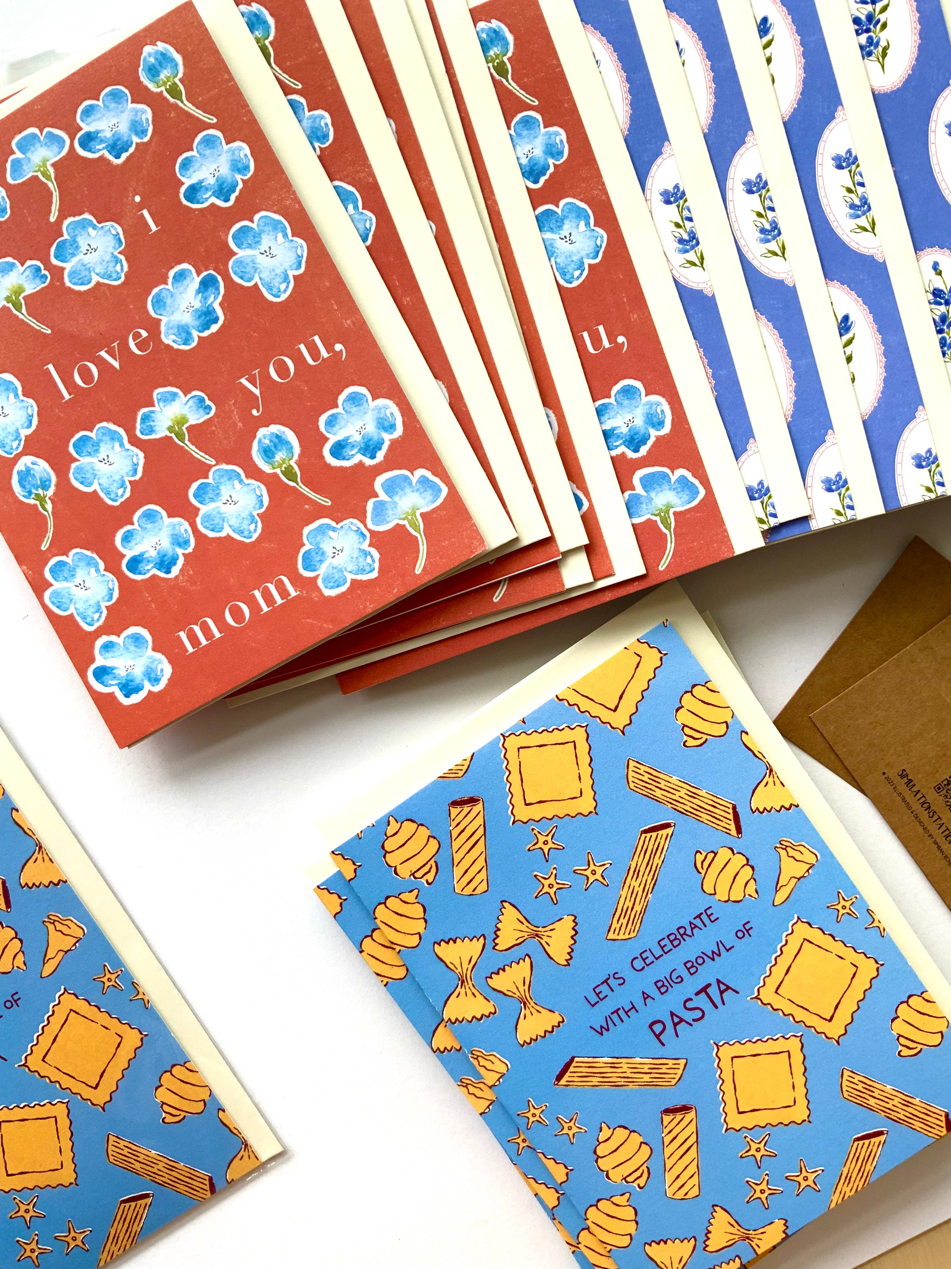 papierwinkel - Wholesale Birthday Card - Pasta Card | Congratulations Cards | Pasta Birthday Cards
1