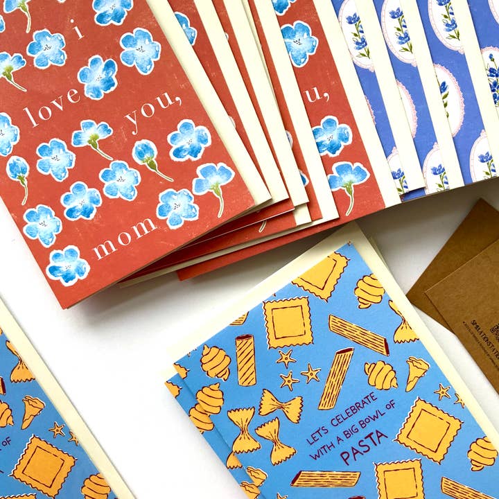 papierwinkel - Wholesale Birthday Card - Pasta Card | Congratulations Cards | Pasta Birthday Cards
1