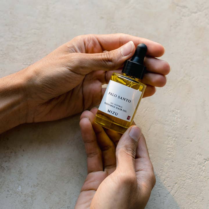 MIZU - Wholesale Hair Oil - PALO SANTO Perfumed Hair Oil4