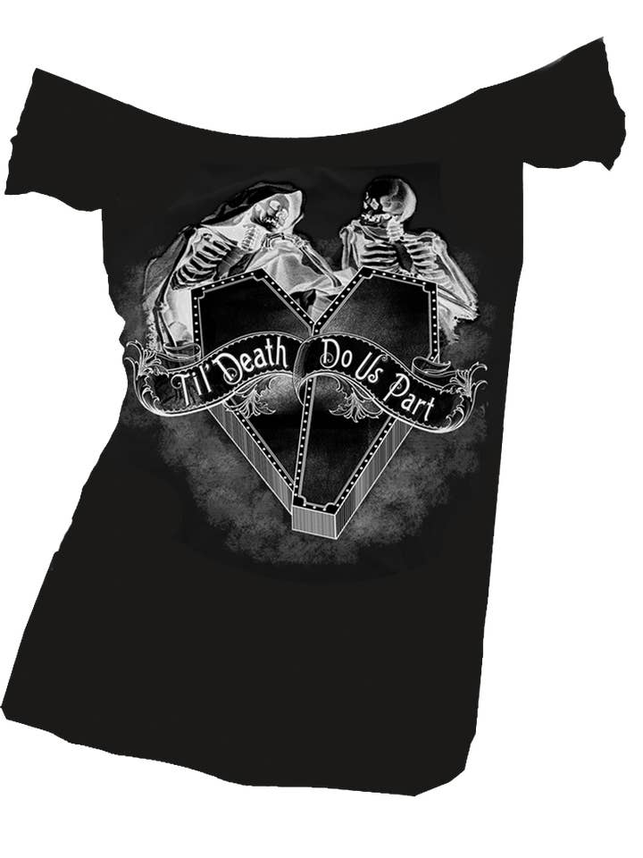 Jusqu'à la mort épaules dénudées pour la vente par Se7en Deadly