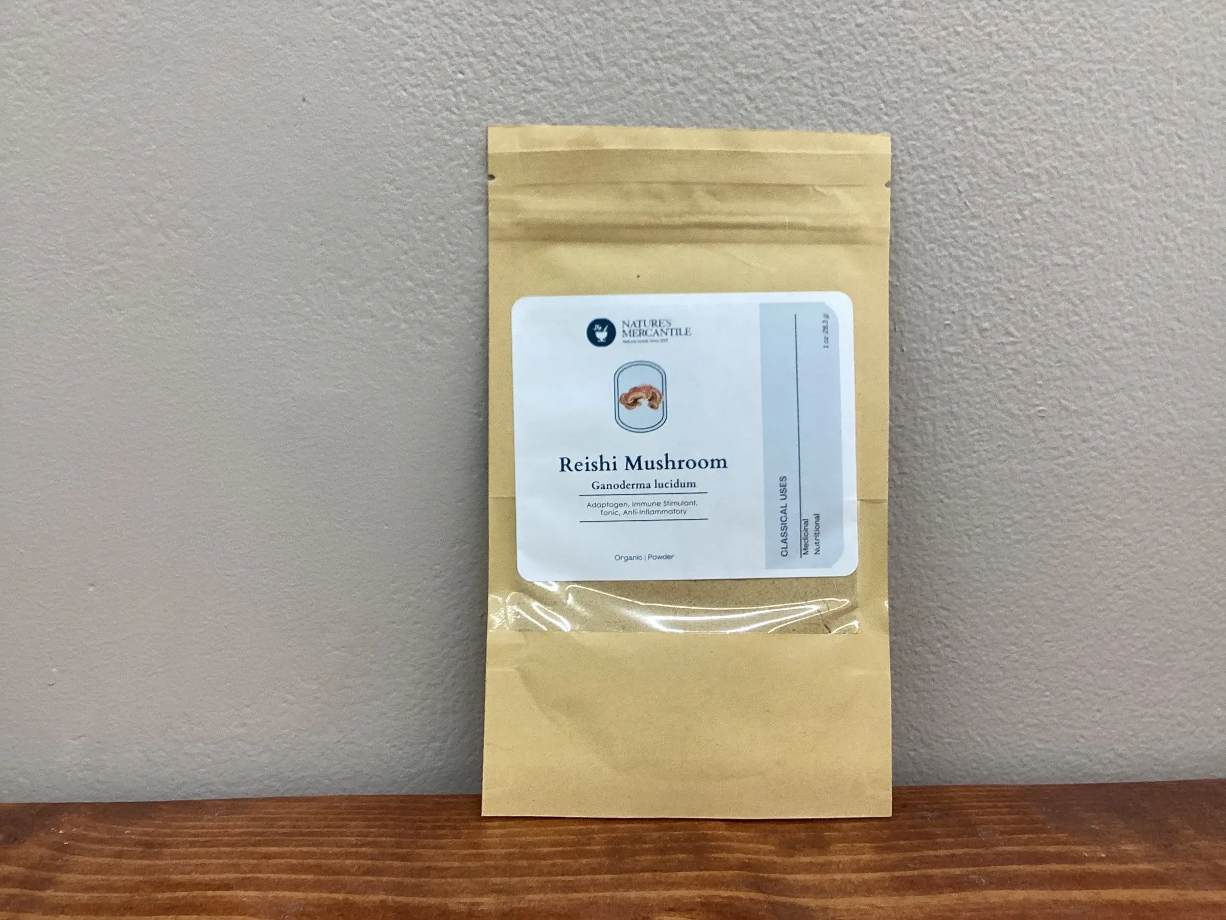 Nature's Mercantile - Wholesale Loose Tea - Reishi Mushroom, Powder1