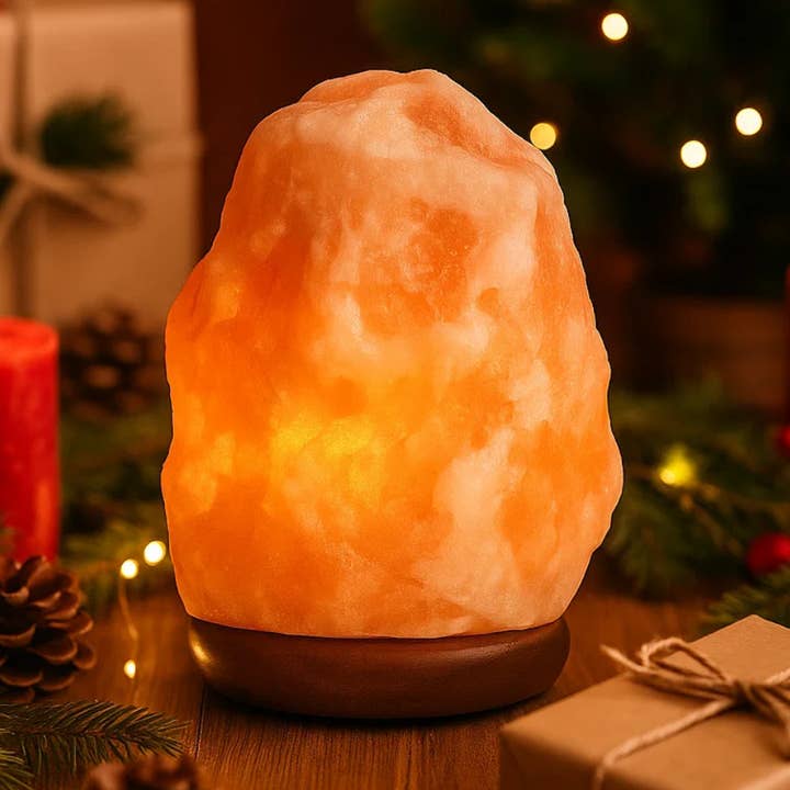 Himalayan Salt Lamp Orange 1-2 kg for wholesale by Green Tree
