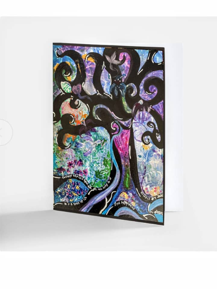 Any Occasion Original Art Note Card for wholesale by Eclectic Judaica