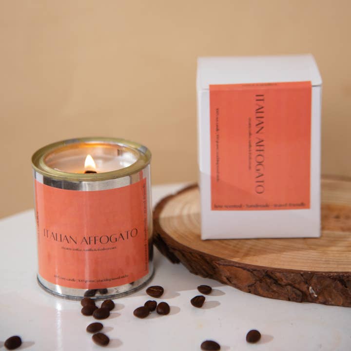 Bougie à café hautement parfumée | Articles de décoration de café pour la vente par SOSA Candles