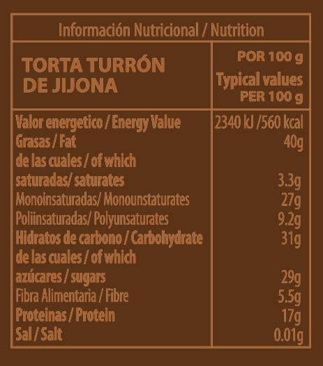 PABLO GARRIGÓS IBÁÑEZ - Wholesale Nougat - Jijona Nougat Cake Delicatessen 200 g.3