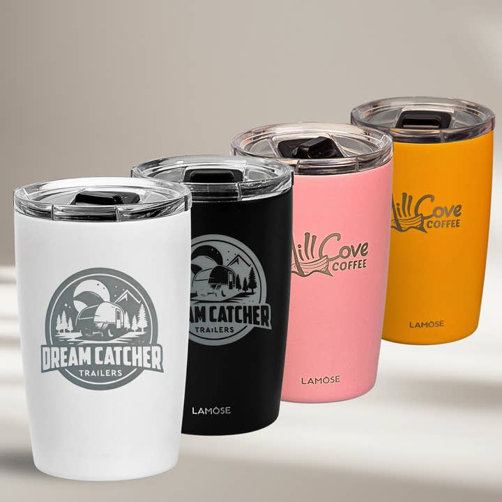 Universal Fit Can Cooler with Custom Logo Engraving Tumbler for wholesale by LAMOSE