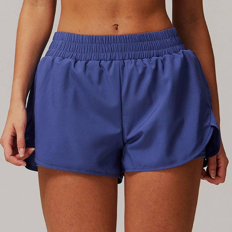 WONDERXFANS – wholesale Athletic shorts – Women's – POCKET QUICK-DRYING HIP-LIFTING RUNNING FITNESS YOGA SHORTS5