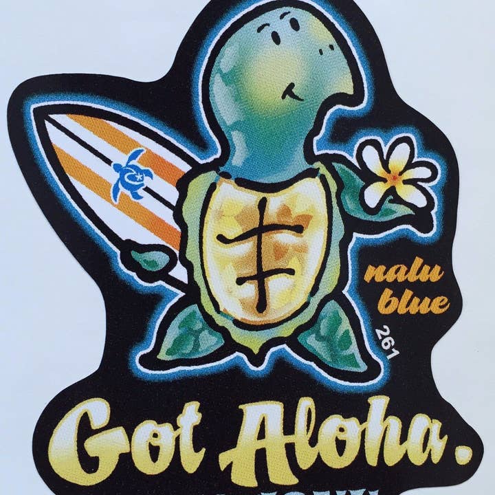 Got Aloha Honu Decal for wholesale by nalu blue