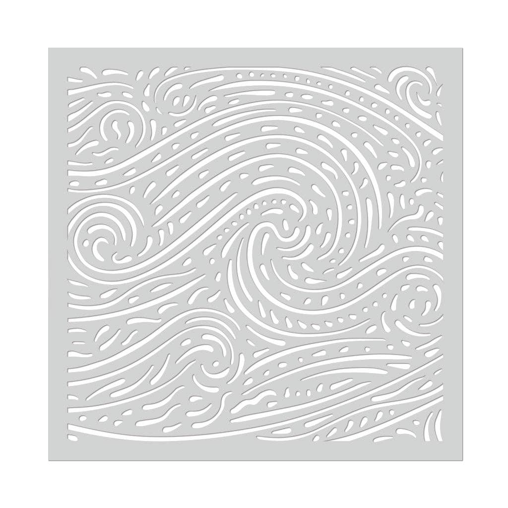 Hero Arts + Spellbinders Wholesale - Wholesale Stencil/Craft Die - Hero Arts Starry Night Stencil0