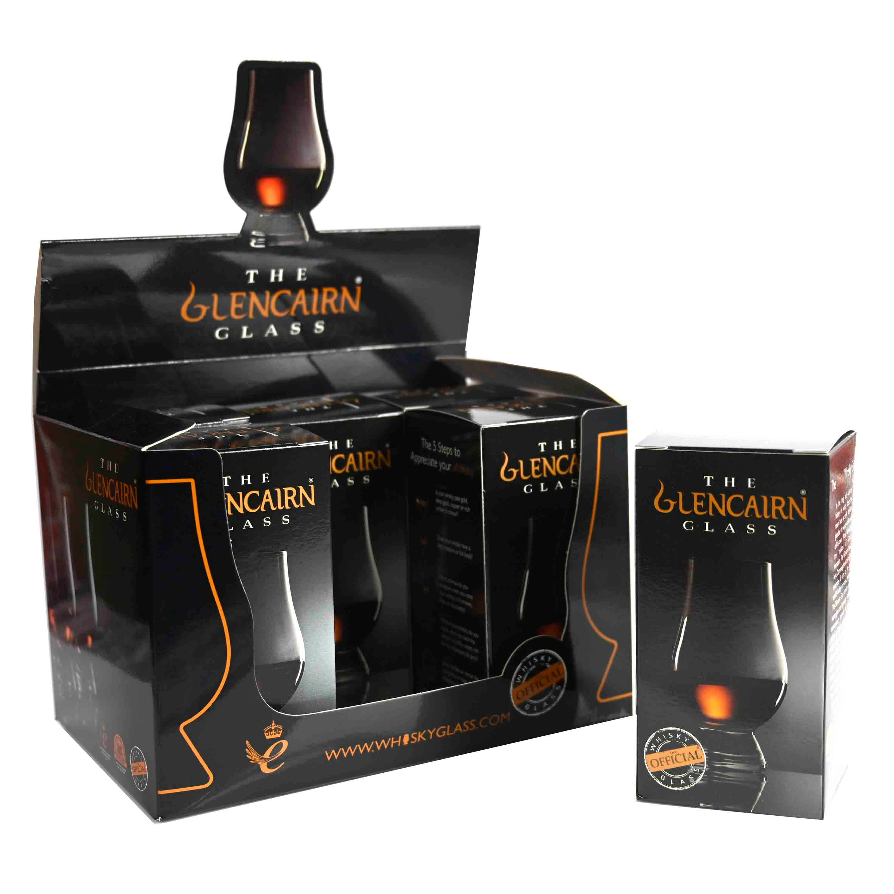 ThousandOaksBarrelCo. - Wholesale Cocktail/Liquor Glass - 6 Individually Boxed Glencairn Glasses in Display Packaging 1