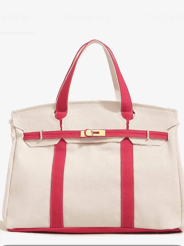 The Classic BEAN Boat Tote - with a twist. 4 Colors for wholesale by Pink Pineapple