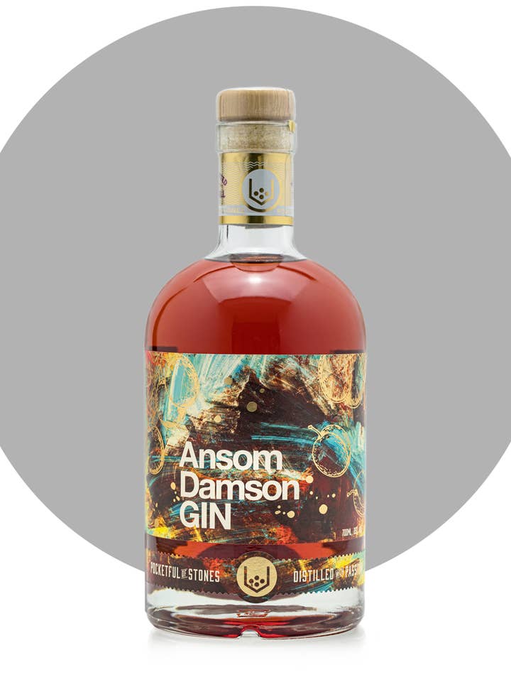 Ansom Damson Gin for wholesale by pocketful of stones