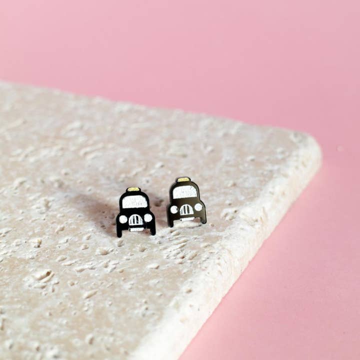 London Taxi Earrings for wholesale by Finest Imaginary