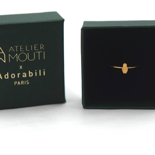 Verstellbarer Matroschka-Ring - hergestellt in Frankreich für den Großhandel von Adorabili