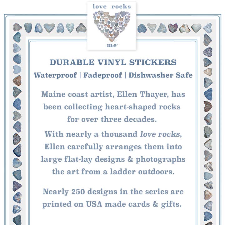Love Rocks Me® - Wholesale Sticker - Vinyl Stickers | Nantucket Stickers