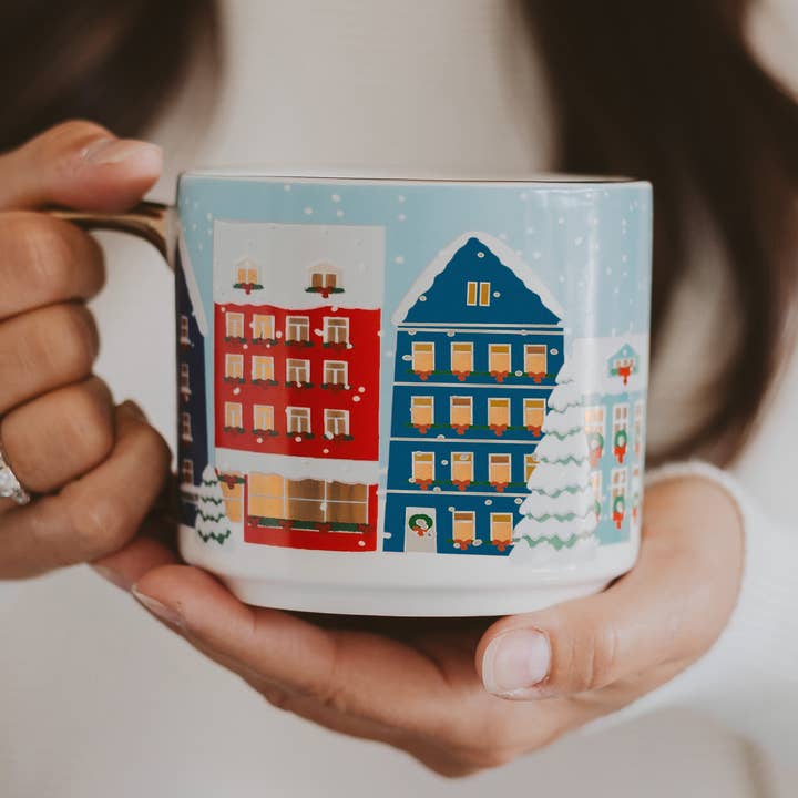 Sweet Water Decor - Wholesale Coffee Mug - Christmas Village Coffee Mug - Christmas Decor & Gifts