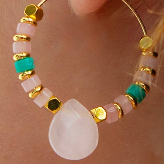 Moira Bijoux Creation - Wholesale Hoop Earrings - Creole Sarah6