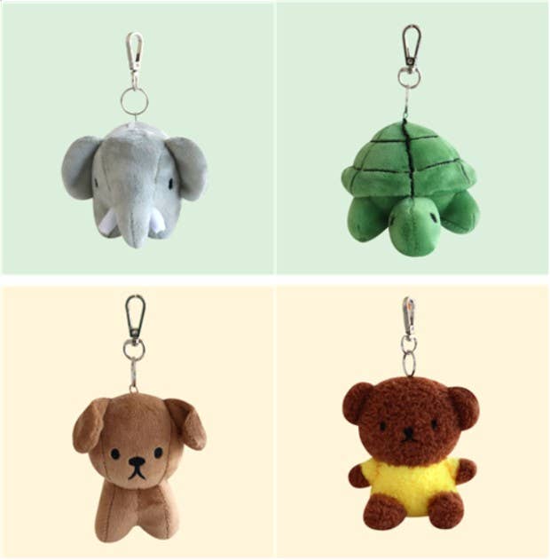 K-Wonderland - Wholesale Keychain - Unisex - Miffy & Friends Fluffy Key Chain, Bag Charms14