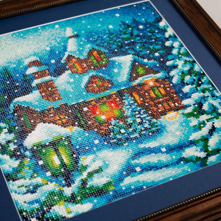 RIOLIS - Wholesale Embroidery/Cross Stitch Supplies - Cross Stitch Kit From Riolis 2029 Snowfall In The Forest1