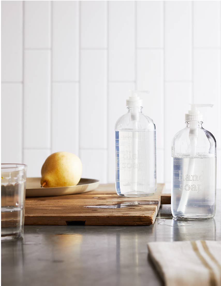 Common Good - Vendita all'ingrosso Sapone/Lozione per mani - Sapone per le mani, bottiglia di vetro vuota, 16 oz