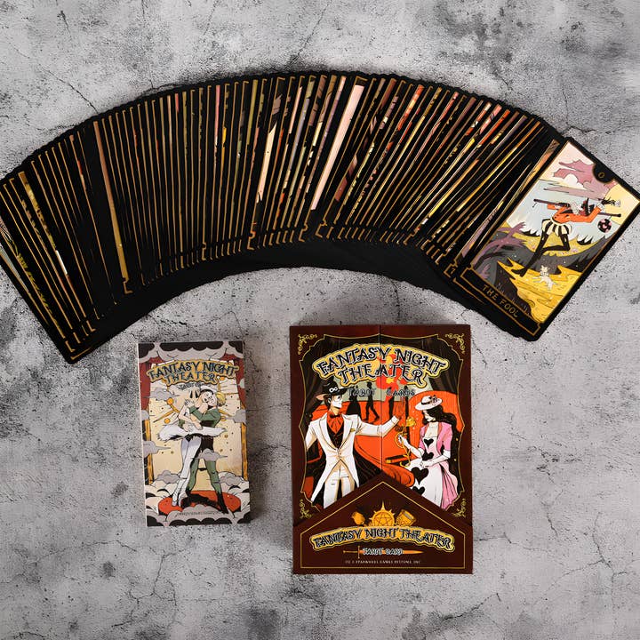 Vermilion Collection – wholesale Tarot cards – Fantasy Night Theater Tarot3