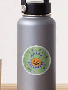 sticker - halloween voor wholesale door Prints by Emily Marie