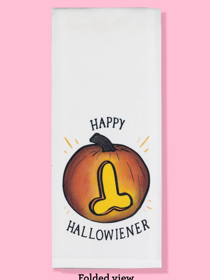 Glad Hallowiener diskhandduk för wholesale av Bad Grandma Designs