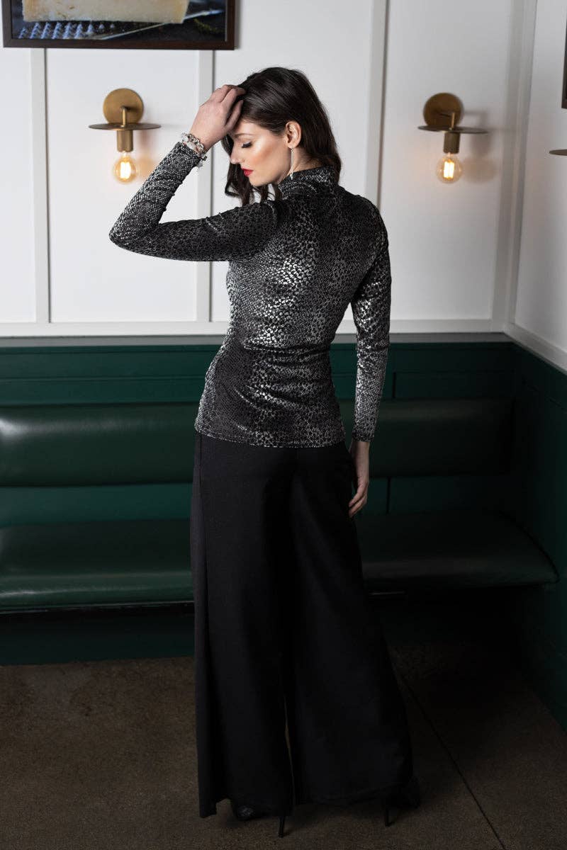 Rachel Walters Collection - Wholesale Knit Top - Women's - Silja Top Snake3