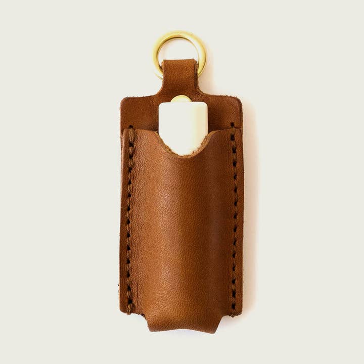 WP Standard – wholesale Fodral för läppbalsam – Läder ChapStick hållare0