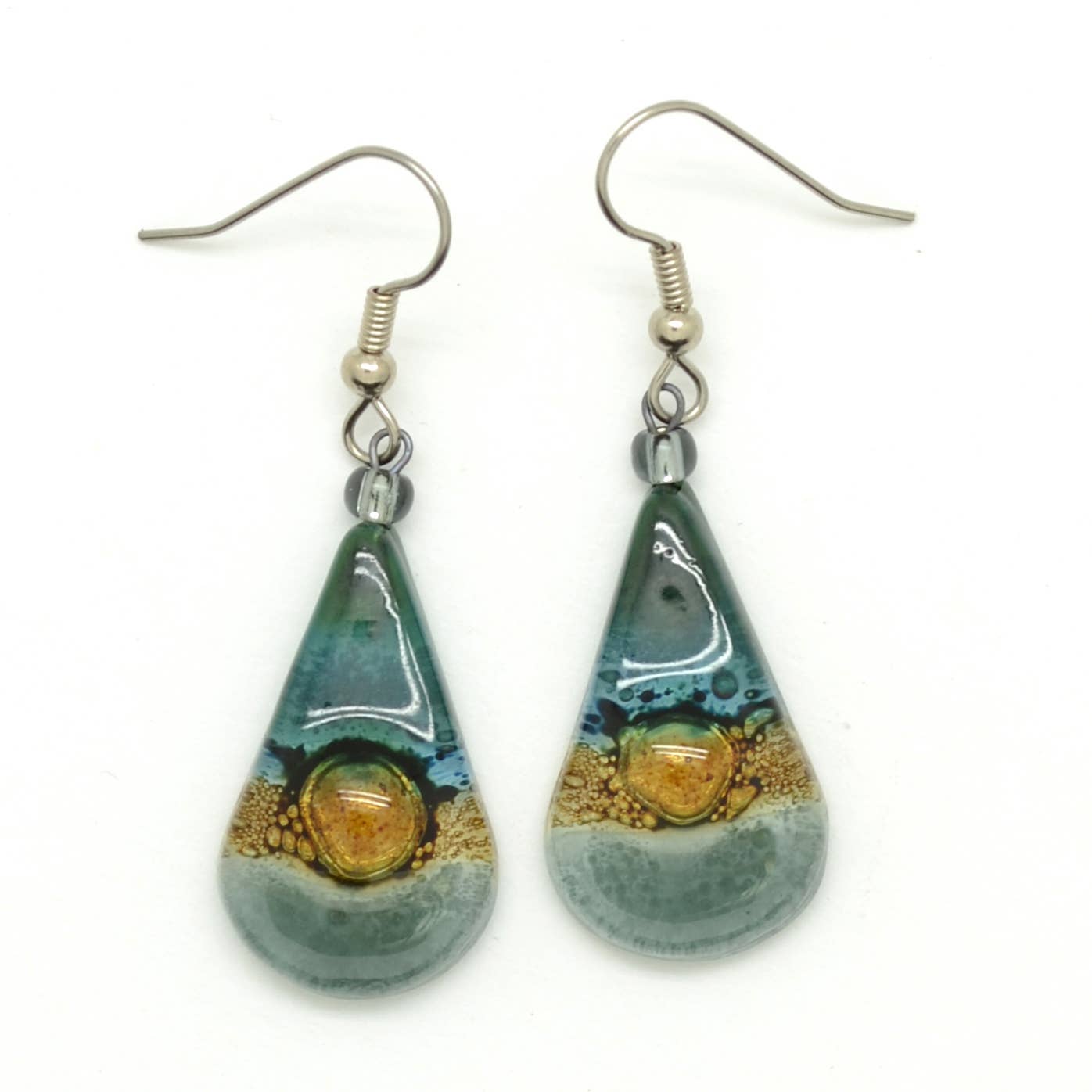 Dunitz & Company - Wholesale Dangle Earrings - Teardrop Glass Dangle Earrings8