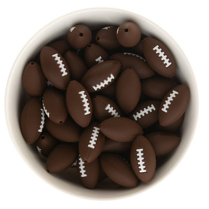 Fußball-Silikon-Brennperlen für den Großhandel von Cara & Co Silicone Craft Supply